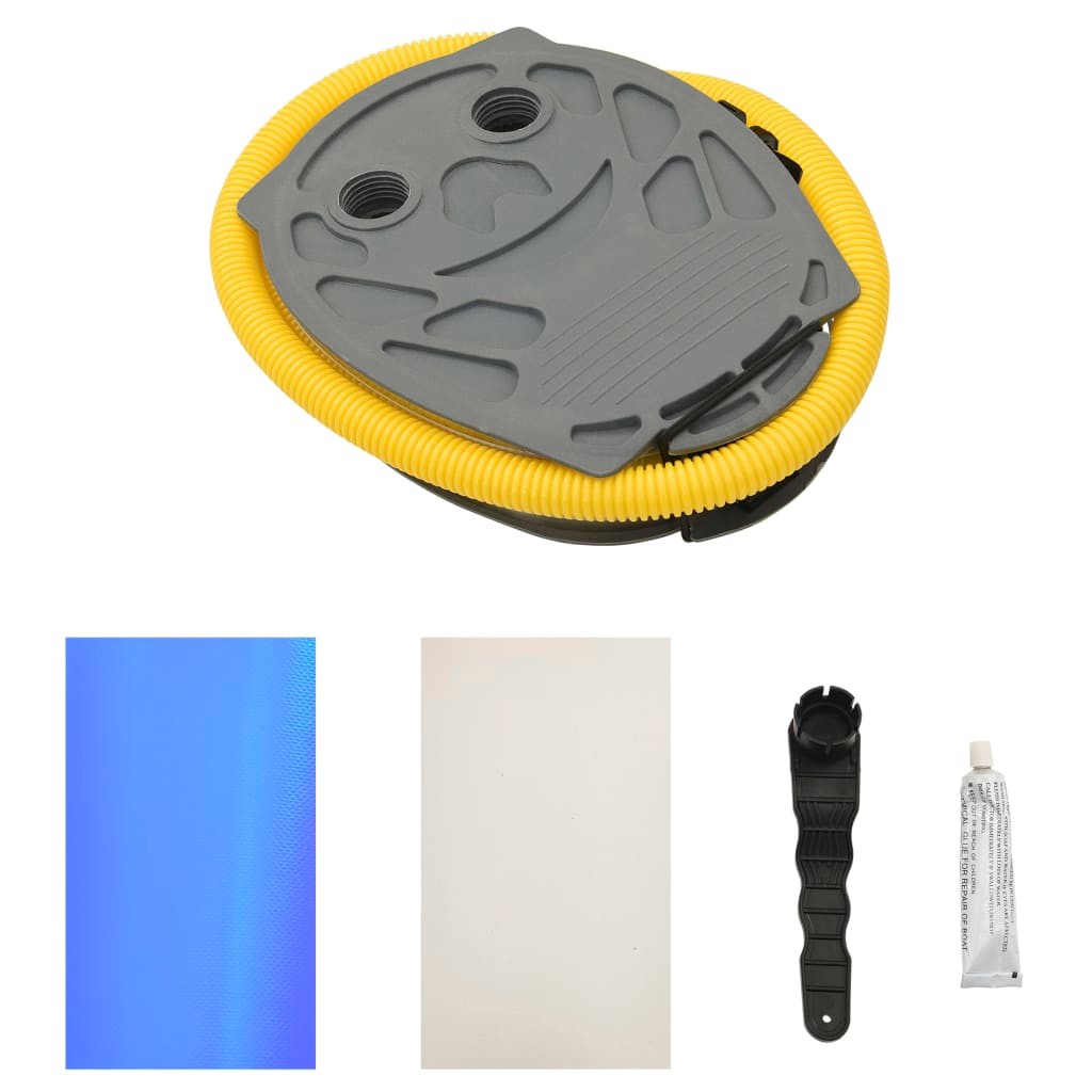 Inflatable Gymnastic Roll with Pump 100x60 cm PVC Blue 21 Inflatable Gymnastic Roll with Pump 100x60 cm PVC Blue